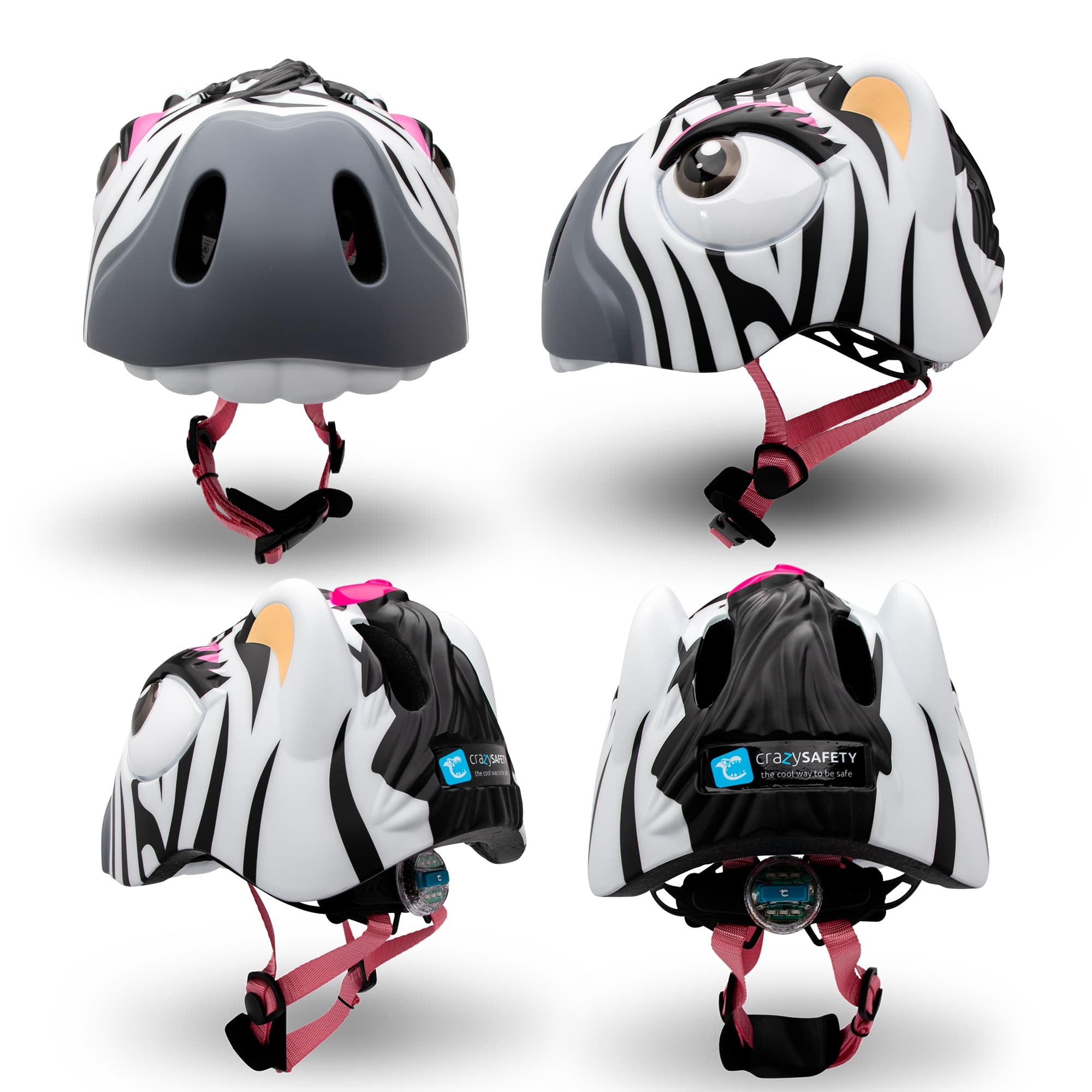 Zebra Bicycle Helmet