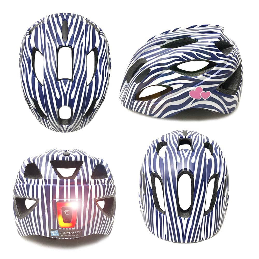 Cool Stripes Bicycle Helmet